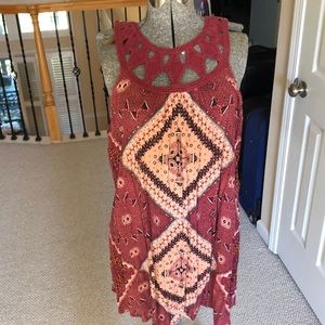 XHILARATION AZTEC DRESS